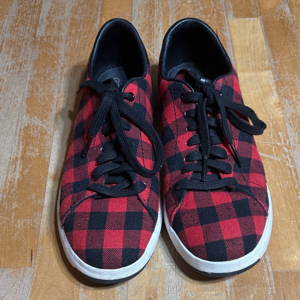 Women’s Cole Haan GrandPro Plaid Tennis Sneakers